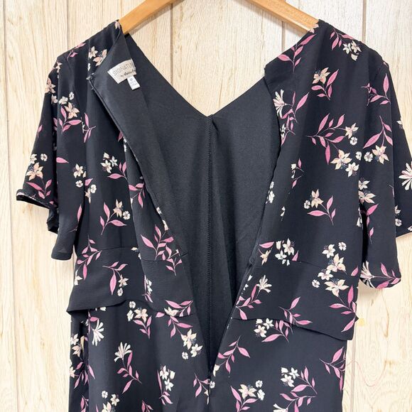 Signature by Robbie Bee Vintage Floral Jumpsuit - Picture 7 of 7